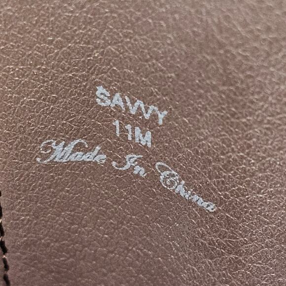 NEW Donald Pliner Savvy Ankle Bootie Womens 11 Tan Suede Chelsea Lug Sole Fall - Picture 13 of 14